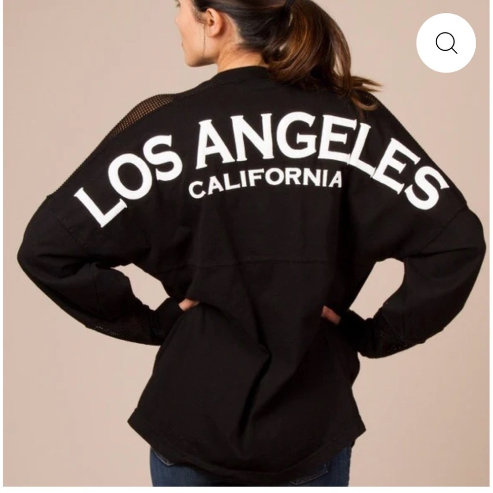 Unisex  Black spirit jersey Los Angeles California Design